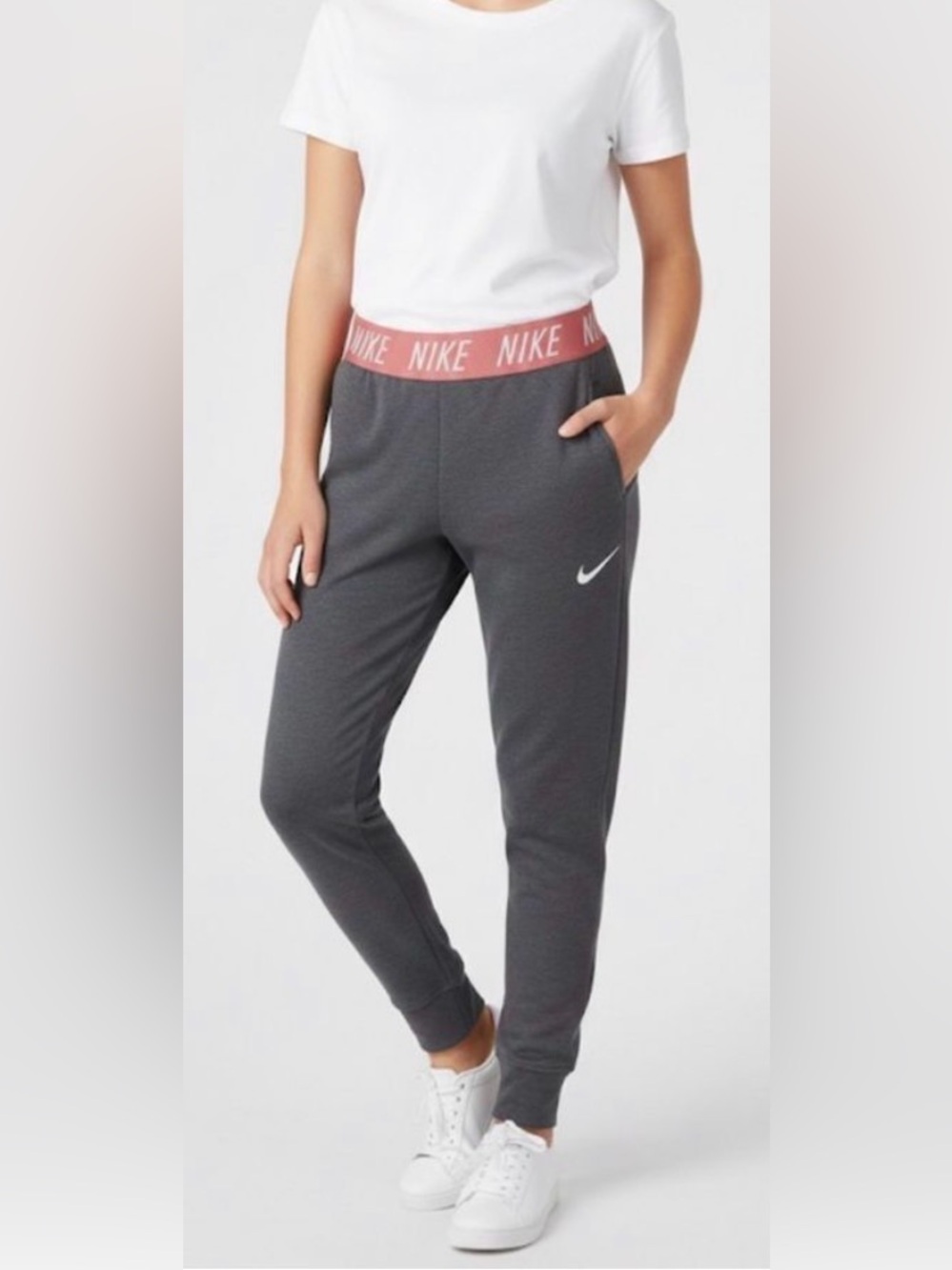 Nike Dri-Fit Studio Training Pants Joggers with Athletic Fit Girls Size Large